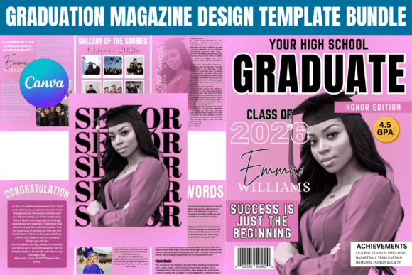 Download Graduation Magazine Design Template - Design template Collection
