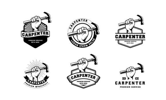 Download Carpenter Logo Design Template - Design template Collection