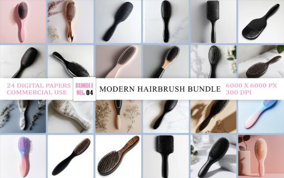 Download Modern Hairbrush Product Photography - Product photography Collection