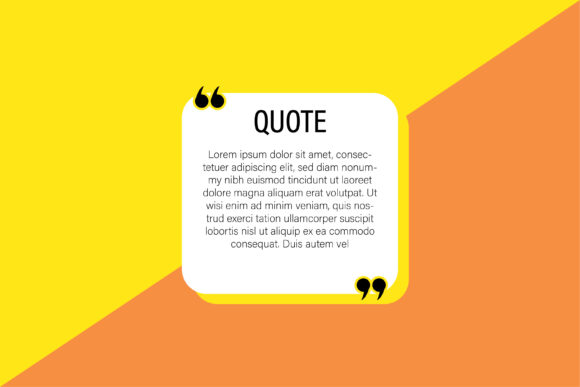 Download Quote Box Label Design Template - Design template Collection