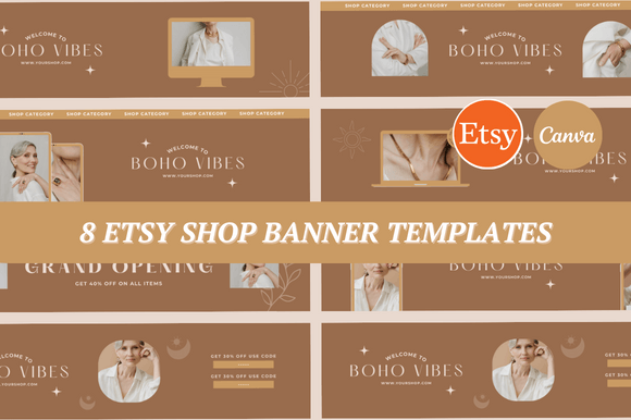 Download ---- Etsy Banner - Etsy banner Collection