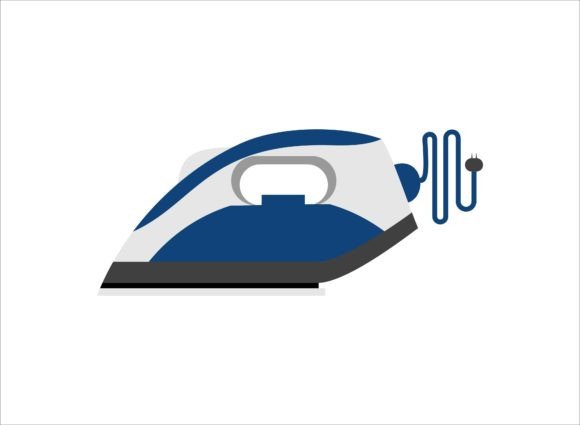 Download Electric Iron Icon Vector Design Template - Design template Collection