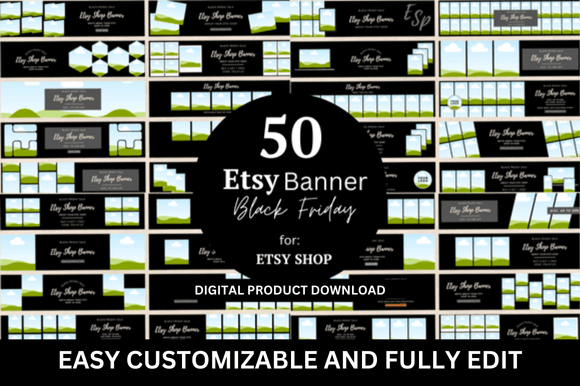 Download Etsy Banner Bundle - Etsy banner Collection